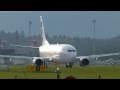 JAT Boeing 737-300 landing & take-off @ ZRH