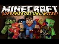 Minecraft Mod Showcase : SUPERHEROES UNLIMITED!