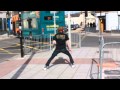 Insane Dancing Dude in Cardiff!