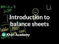 Introduction to Balance Sheets