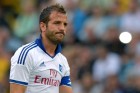 
HSV-Kapitän Rafael van der Vaart muss die bayerische Übermacht ernüchternd feststellen