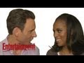 Scandal exclusive video: Kerry Washington and Tony Goldwyn trade roles!