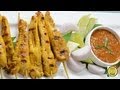 Chicken Satay with Peanut Sauce  - By Vahchef @ vahrehvah.com