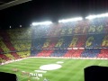 CAMP NOU ATMOSPHERE BARCELONA 5 vs MADRID 0 MOSAICO 29 Nov 2010