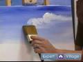 How to Paint with Acrylic Paint : How to Paint a Sky Using Acrylics