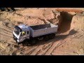 Bridge Construction Site Part1 RC Construction Machines (Excavator / Dump Truck etc)