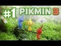 Pikmin 3 Gameplay Walkthrough Part 1 - Day 1 - Wii U Let's Play / Playthrough