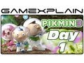 Pikmin 3 - Captain's Log: Day 1 -  Captains, Yellow, and Red Pikmin, oh my! (Video Preview)