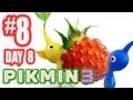 Pikmin 3 Gameplay Walkthrough - Part 8 - Day 8: DISTANT TUNDRA!! (Wii U Pikmin 3 Gameplay HD)