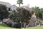 Sinkhole in Clermont, Florida