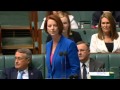 Julia Gillard Smashes Tony Abbott for Sexism and Misogyny