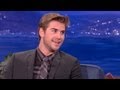 Liam Hemsworth And His Brothers Fought With Fists & Knives - CONAN on TBS