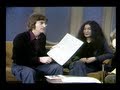 THE DICK CAVETT SHOW John Lennon, Yoko Ono, and Shirley MacLaine