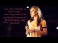 Emmelie De Forest - Only Teardrops LYRICS ESC Denmark 2013