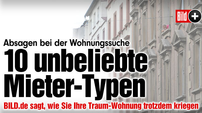 Miet-Report: die 10 unbeliebtesten Mieter 