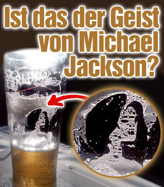 Michael Jacksons Konterfei auf Bierglas aufgetaucht 