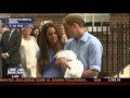 Kate Middleton Royal Baby FIRST APPEARANCE! Prince Williams and Kate Middleton Leave Hospital