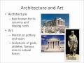 Greek Civilization - Arts and Literature