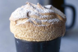 Never-fail hot raspberry souffle.