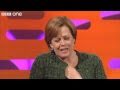 Sandi Toksvig re-enacts a scene from 'Alien' - The Graham Norton Show - BBC One