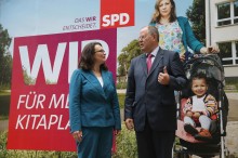 
Die SPD ist ratlos: Der Stalker ist schon mehrfach bei offiziellen Terminen der Partei aufgetreten
