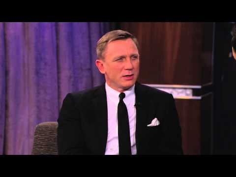 Daniel Craig on Jimmy Kimmel Live PART 1