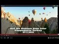 Hot Air Balloon Flight over Cappadocia Turkey 2011 Full HD; Fairy Chimneys, Red Valley