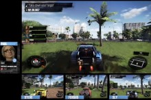 
Multiscreen-Gaming: Bei Spielen wie „The Crew“ zeigt der TV-Bildschirm das Geschehen zum Beispiel aus der Sicht des Fahrers. Gleichzeitig können sich die Daddler auf den Displays von Tablet oder Smartphone zusätzliche Informationen zum Rennspiel anzeigen lassen
