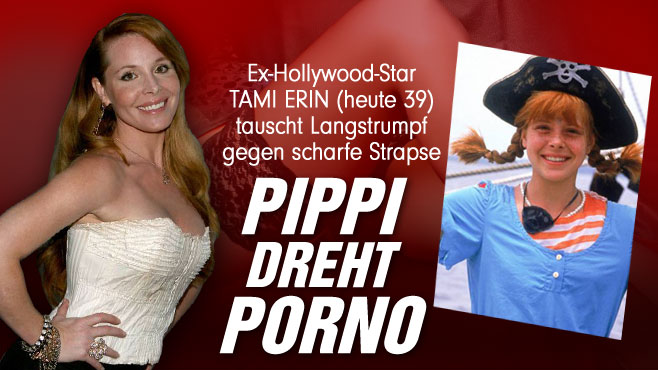 Strapse statt Kniestrumpf: Ex-Pippi-Langstrumpf-Star dreht Schmuddelfilm 