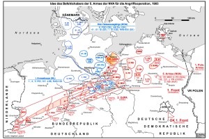 
So plante die 5. Armee der NVA 1983 den Vorstoß in die Bundesrepublik
