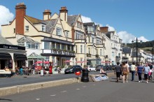 
Die Kleinstadt Sidmouth in Devon wurde von einem Banker reich beschenkt
