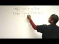 Idioms in English - 'Hold'