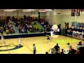 Disabled Basketball Player is Given Help by Opposing Player to Score a Shot