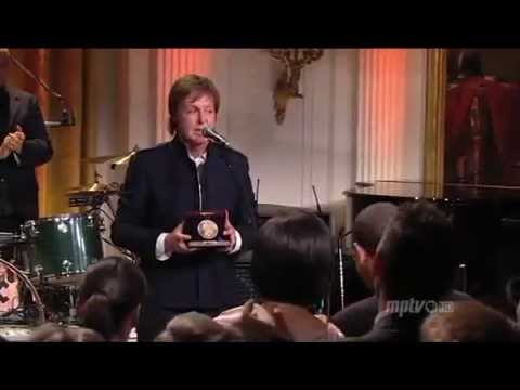 PAUL McCARTNEY IN PERFORMANCE AT THE WHITE HOUSE (Complete)