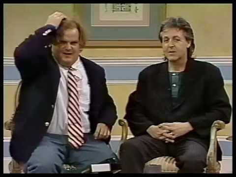 Paul McCartney - SNL 1993- Chris Farley Show-Early Rehearsal