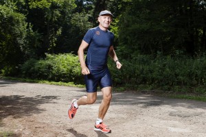 
Karl-Erivan Haub auf der Strecke seines Tengelmann-Laufs: „Ich freue mich wahnsinnig über jeden, den wir animieren können, mit dem Laufen zu beginnen“
