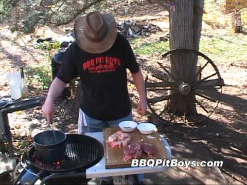 Classic Grilled Beef Stew Cooking Recipe by the BBQ Pit Boys