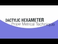 Dactylic Hexameter