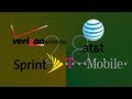 Verizon vs AT&T vs Sprint vs T-Mobile 2013 - Phone Wars 11 - Network Wars (part 1)