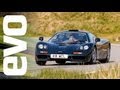 McLaren F1 and Ferrari F40 vs analogue rivals | evo TV