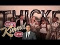 Jimmy Kimmel and Guillermo in 