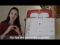 Pronunciation of English Vowel Sounds 3 - Back Vowels - Part 1 (with captions)