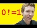 Zero Factorial - Numberphile