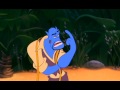 Genie Transforms Aladdin