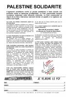 TRACT - Palestine solidarité