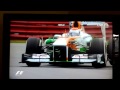 Adrian Sutil JUMPS his Force India F1 car in Montreal.