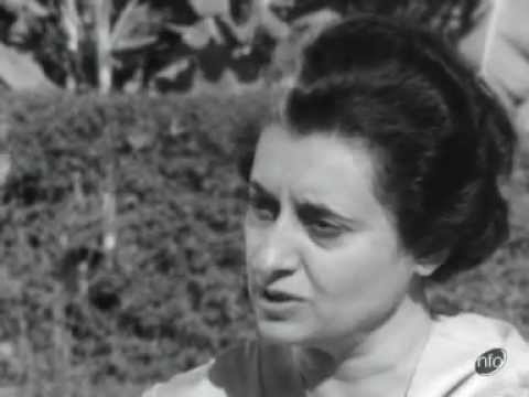 Interview with Mrs. Gandhi on food shortage problem (1)