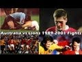 Lions vs Australia: Fights Brawls and foul play