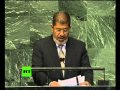 Egypt's Morsi debuts at UN General Assembly (Full speech)