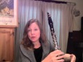 Clarinet Lesson: How to tongue faster and play with great staccato on the clarinet